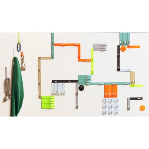 5 Pezzi Ganci Adesivi Robusti, Non Necessaria Una Perforazione - Foto 4