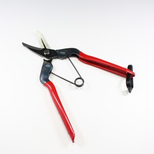 Professional harvesting scissors with long curved blade for agriculture and gardening Japanese quality