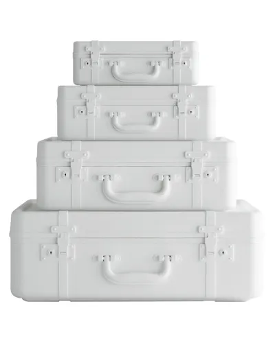 Hachiman baule portaoggetti contenitore a forma di valigia