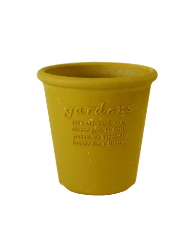 Vaso fioriera tondo in plastica per piante e fiori