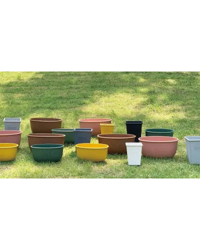 Hachiman fioriera ecologica per piante da giardino e interno