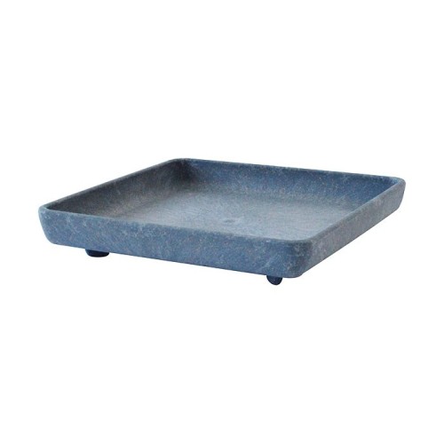 square or rectangular saucer for home and garden