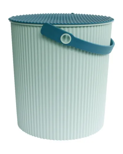 Multi-purpose storage: bucket, table, stool, ladder