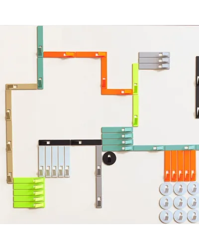 gancio portaoggetti adesivo per superfici lisce