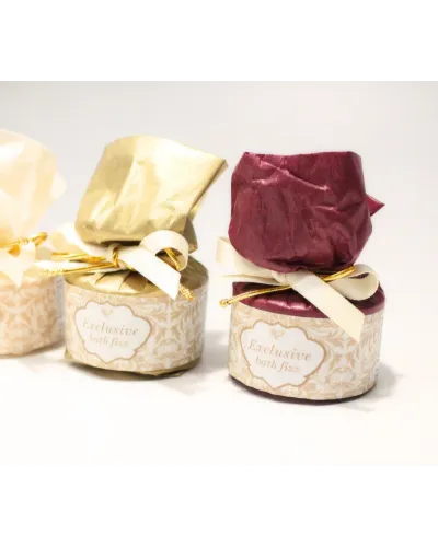 relaxing and moisturizing natural bath fizzy