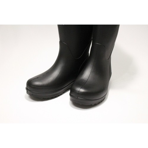 One piece molded EVA rubber waterproof boots for gardening and agriculture