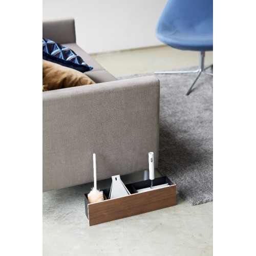 organizer box con divisori staccabili nero