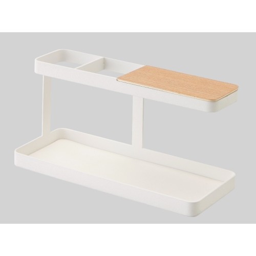 white desk objects holder organizer