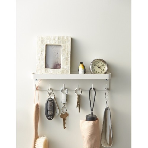 portachiavi da parete con vassoio per chiavi e piccoli oggetti