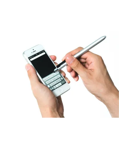 penna multifunzione tombow: portamine, penna nera/rossa e con gommino per touch screen