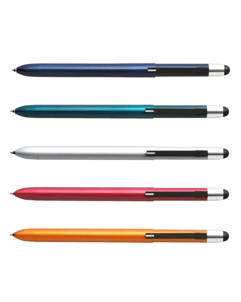 tombow penna multifunzione portamine penna nera rossa con gommino touch screen