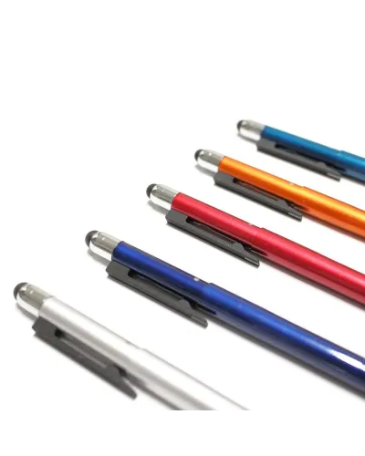 penna multifunzione tombow: portamine, penna nera/rossa e con gommino per touch screen
