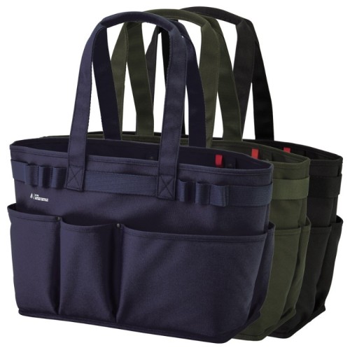 Lightweight yet large capacity, comfortable and rigid base tool and PC bag