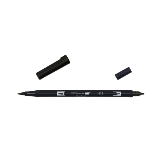 tombow lettering set Dual Brush Pen ABT-15 black