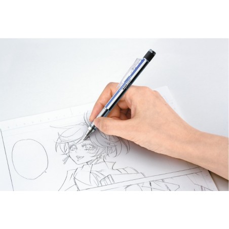 mechanical pencil with long eraser