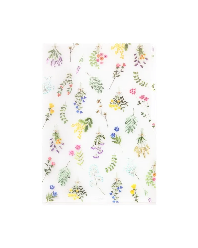 plastic folder for documents with 3 pockets A4 format