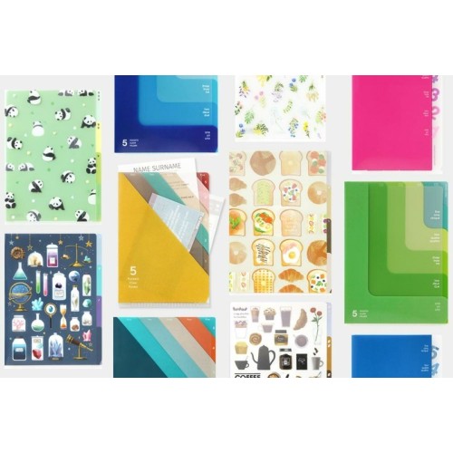 50 Etichette Per Cartelle In PVC - Linguette Rialzate, Riutilizzabili, Per Organizzazione Ufficio - Foto 5