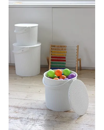 Secchio portaoggetti impilabile