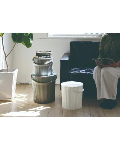 Secchio portaoggetti impilabile