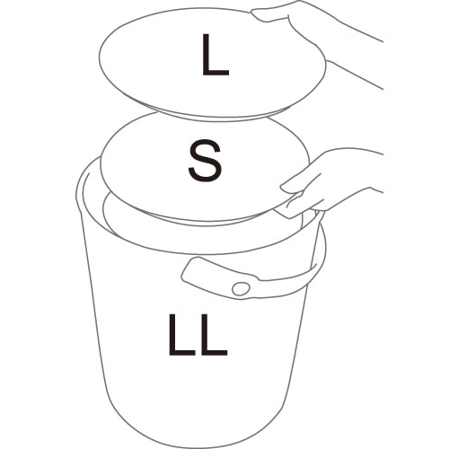 Multipurpose bucket storage stool with lid