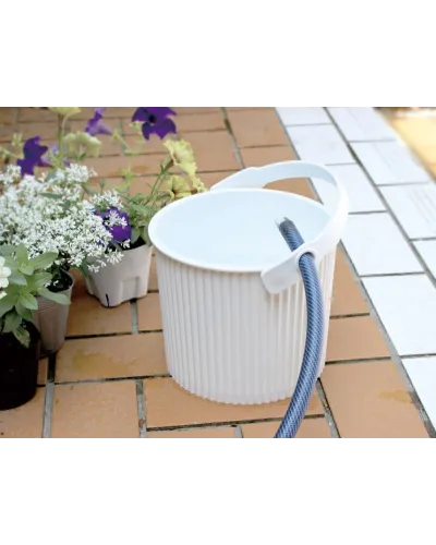 Hachiman stackable bucket that can be used as a container for home, office