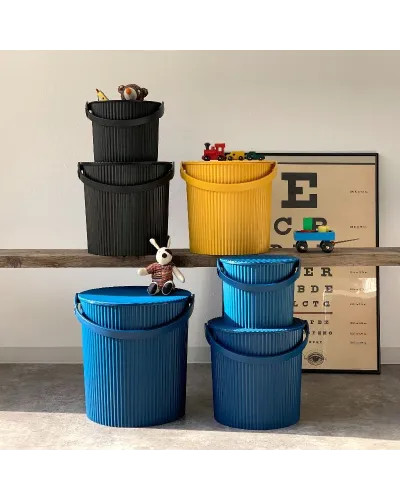 Hachiman stackable bucket that can be used as a container for home, office
