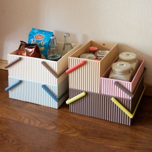 Space-saving box for the home