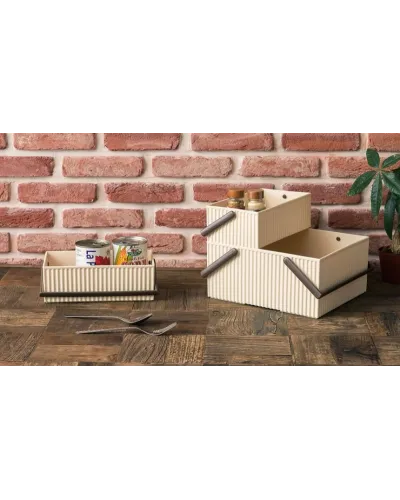 Scatola impilabile portaoggetti