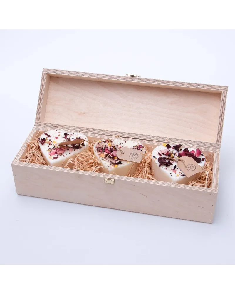 Candele Profumate In Cera Di Soia Artigianali - Set 3 Vasetti, Made In Italy, Confezione Regalo - Foto 4