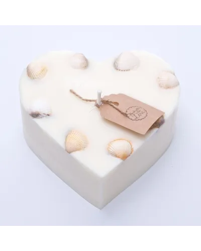 Candela artigianale ecologica in cera di soia