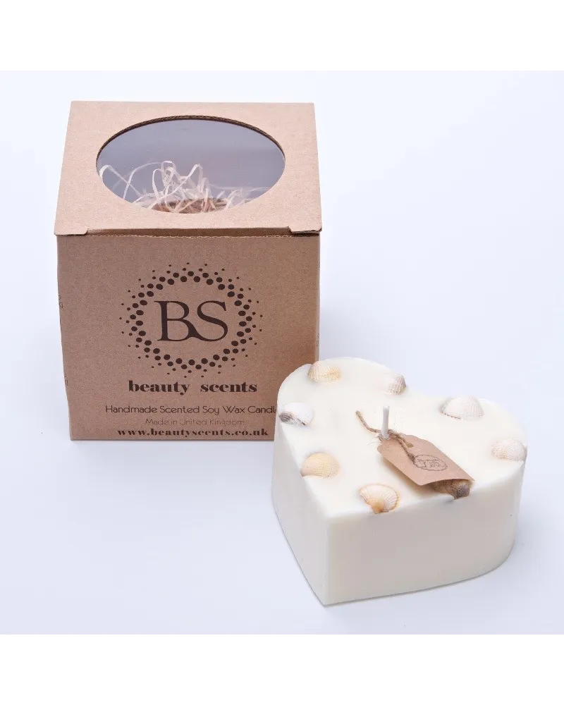 Candela artigianale ecologica in cera di soia