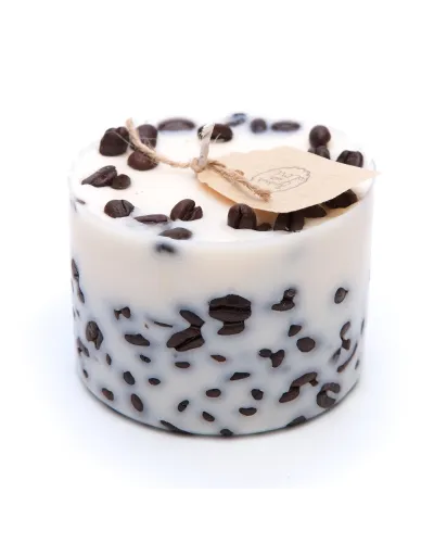 Candela artigianale ecologica in cera di soia