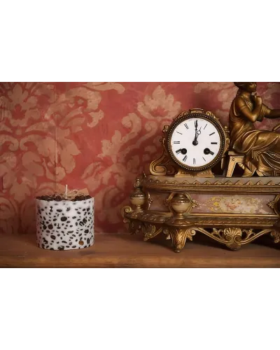 Candela artigianale ecologica in cera di soia