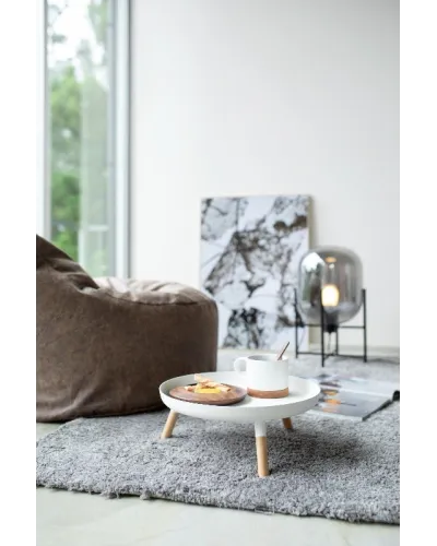 multipurpose tray with wooden legs