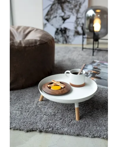 multipurpose tray with wooden legs