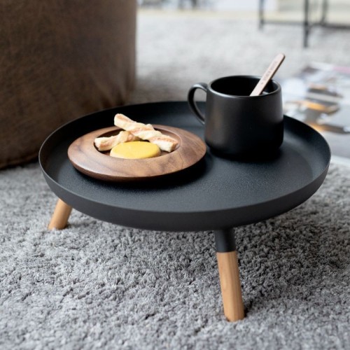 multipurpose tray with wooden legs