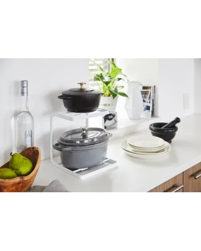 steel support for pans