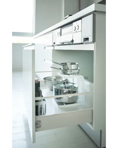 steel support for pans