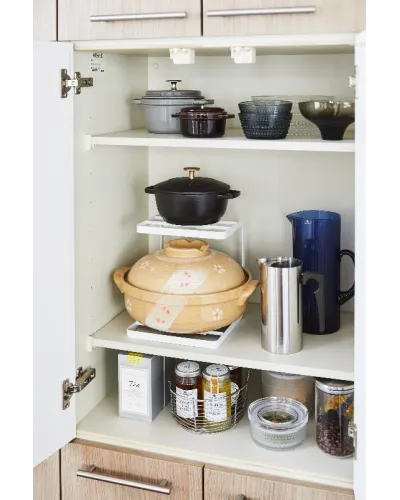 steel support for pans