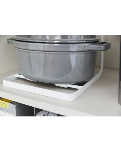 steel support for pans