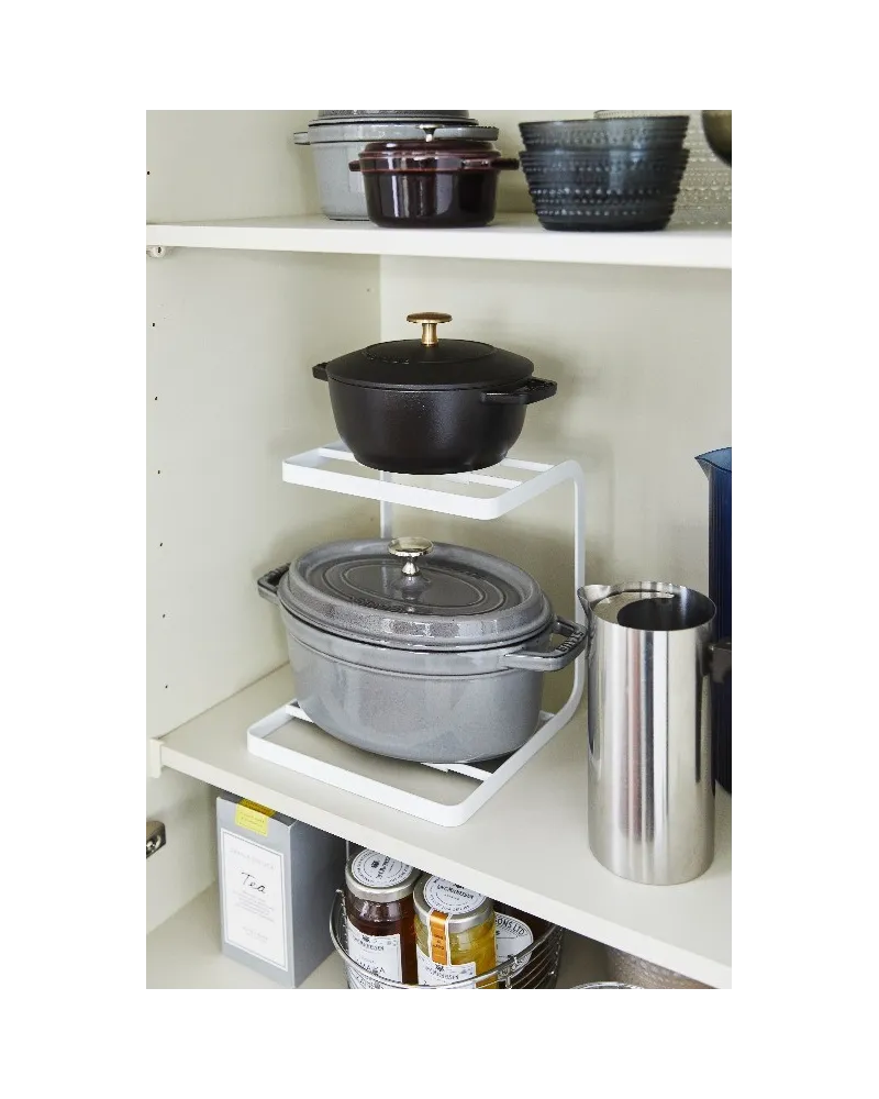 steel support for pans