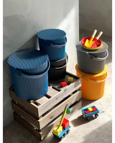 Hachiman stackable bucket that can be used as a container for home, office