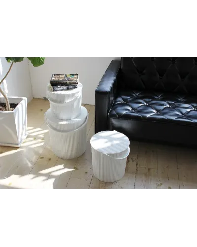 Secchio portaoggetti impilabile