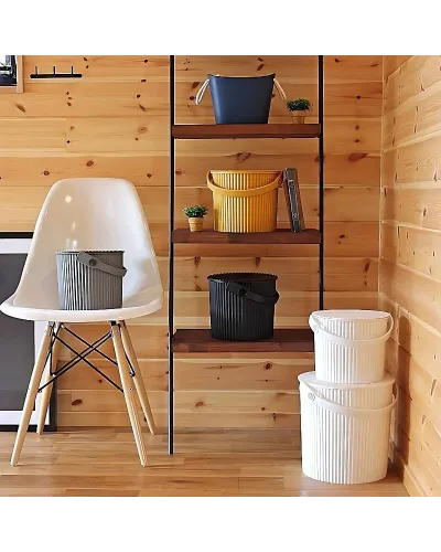 Hachiman stackable bucket that can be used as a container for home, office