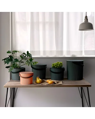 Multi-purpose bucket: storage, stool for home and office