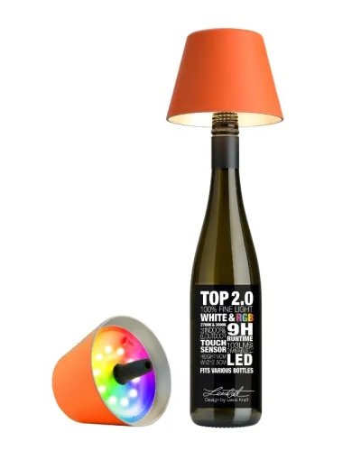 Lampada a LED ricaricabile per interni ed esterni, luce dimmerabile, impermeabile