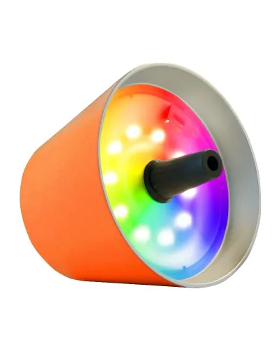 Lampada a LED ricaricabile per interni ed esterni, luce dimmerabile, impermeabile