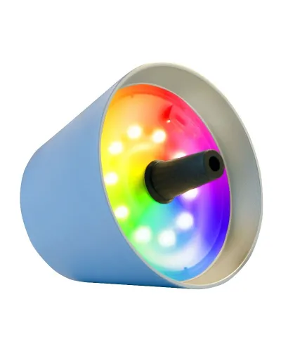 Lampada a LED ricaricabile con luci colorate