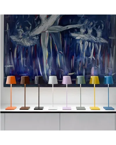 Outdoor rechargeable LED lamp, dimmable light, waterproof