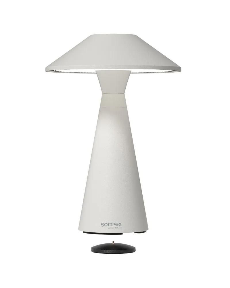 Lanterna LED Ricaricabile USB Con Gancio - Luce Alta Intensità Per Interno/esterno - Bianca